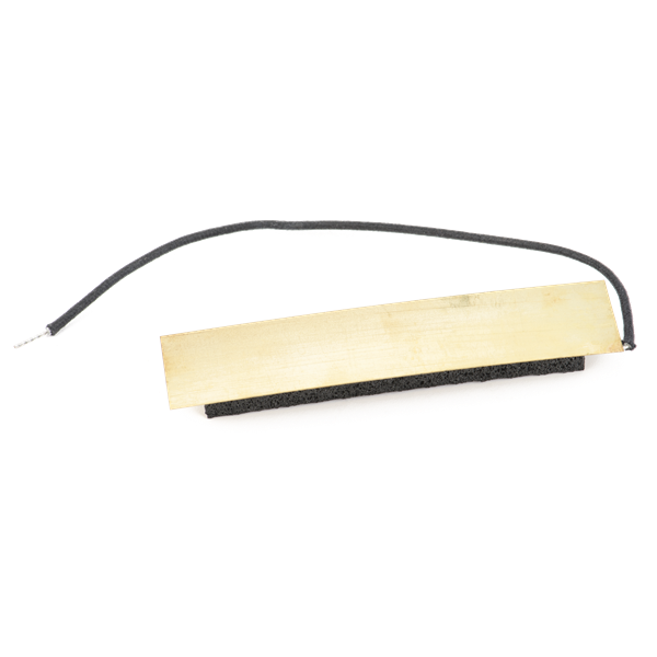 Fender Vintage Jazz Bass Pickup Shield Assembly with Ground Wire -