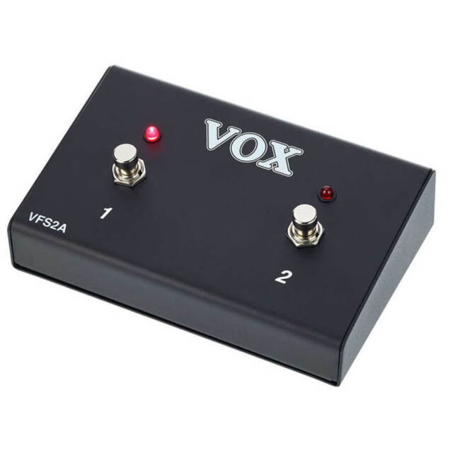 Vox VFS-2A Dual Footswitch For Vox AC Guitar Amplifiers
