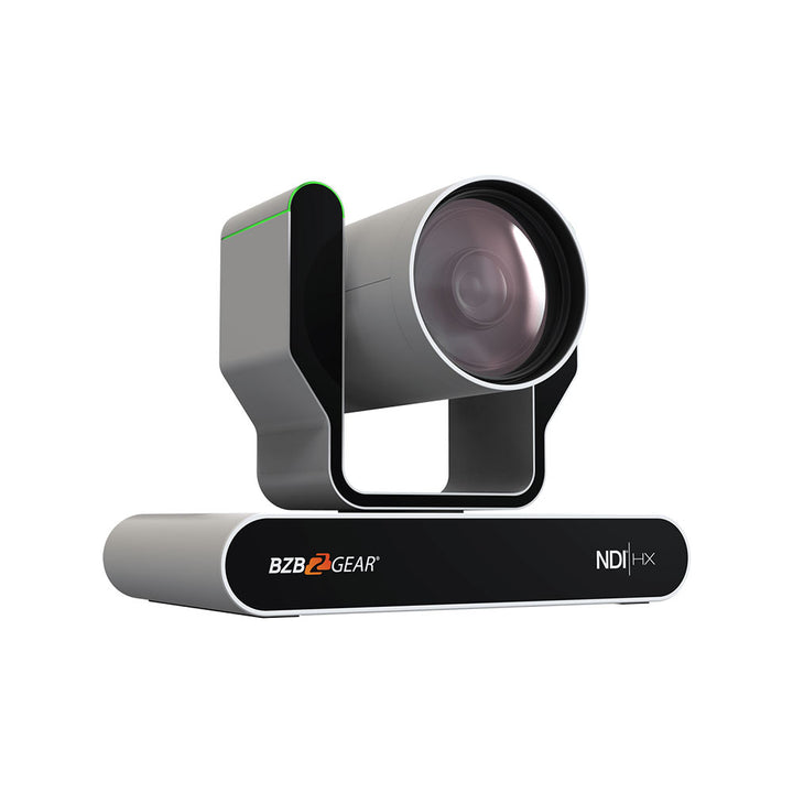 BZBGEAR UPTZ Series Live Streaming PTZ Camera with Tally Lights (White)