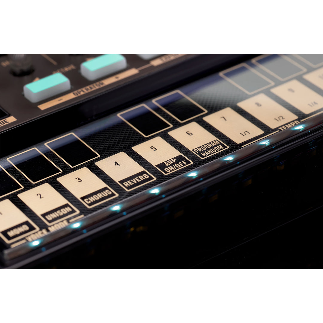 Korg Digital FM synthesizer with 16 Step-Seq,6 voices,Built in Speaker,6 operators,32 algorithms