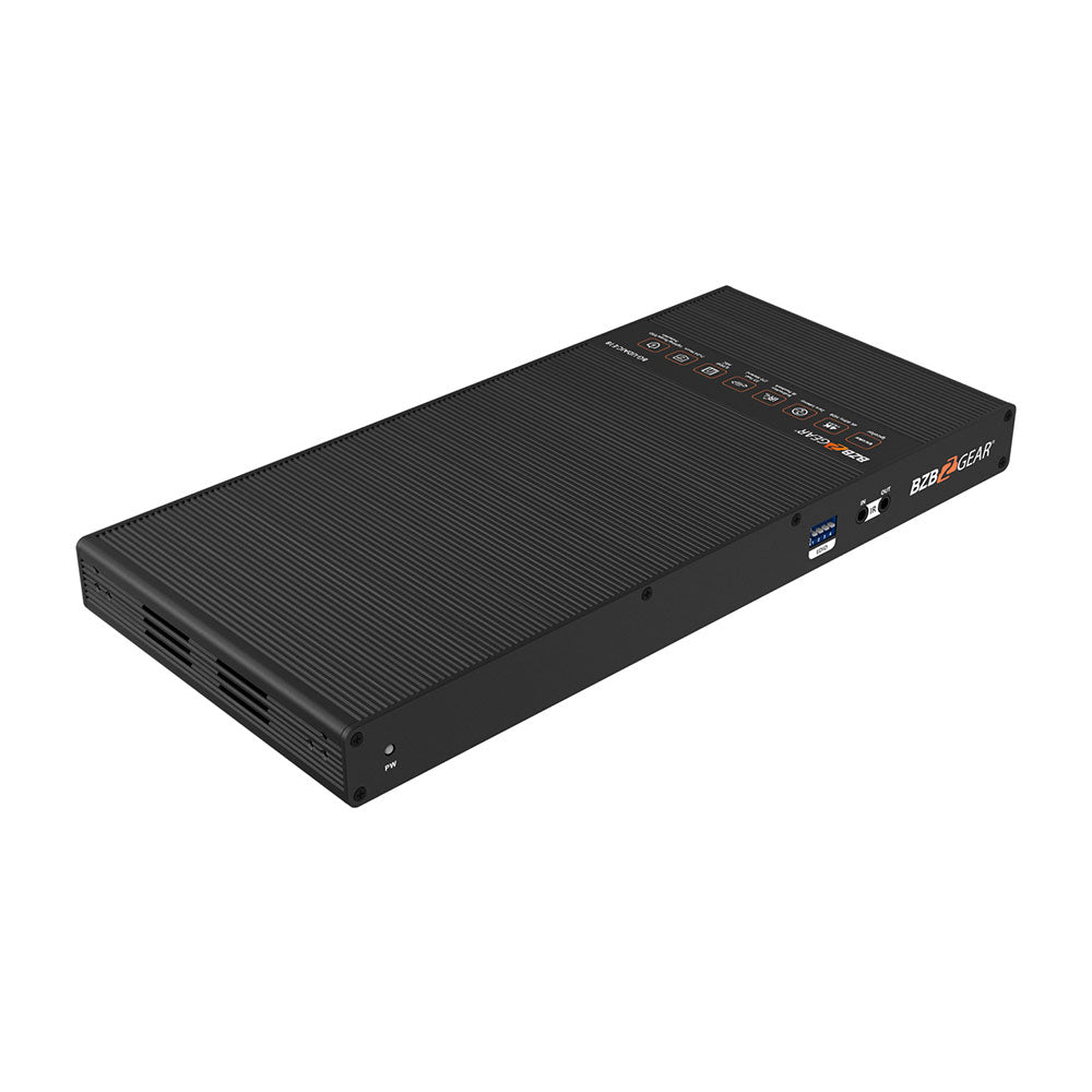 BZBGEAR - 1X8 4K60 UHD 18Gbps HDMI Splitter/Distribution Amplifier up to 230ft over Category Cable