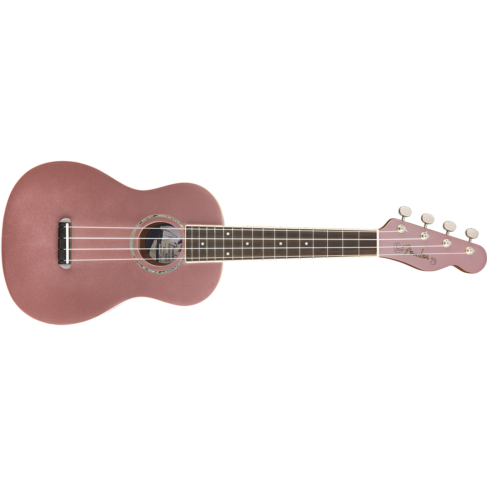Fender Zuma Classic Concert Ukulele (Burgundy Mist)