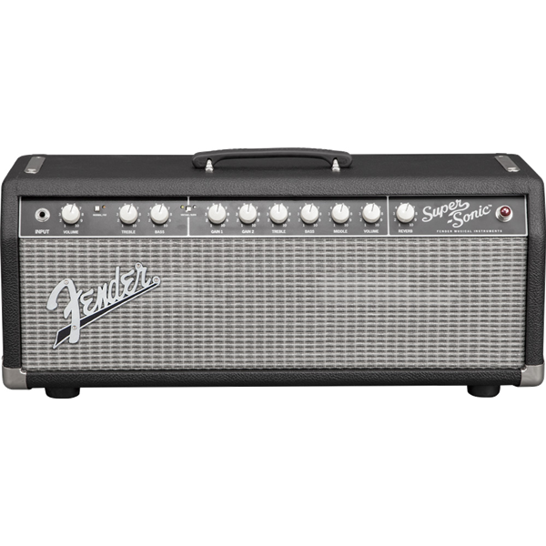 Fender Super-Sonic 22 Head (Black and Silver)