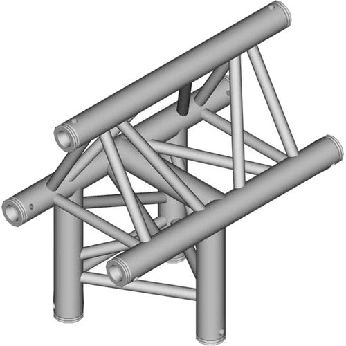Global Truss F33-TR-4096H/O 3 Way Triangle T-Junction -Horizontal-Apex Out