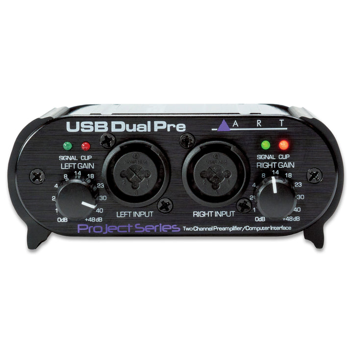 ART DUAL PREAMP W/USB-PROJCT SERIES