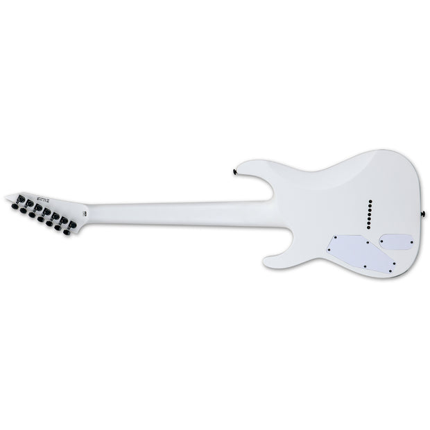 ESP LTD M-7BHT Baritone Arctic Metal Series Electric Guitar - Snow White Satin