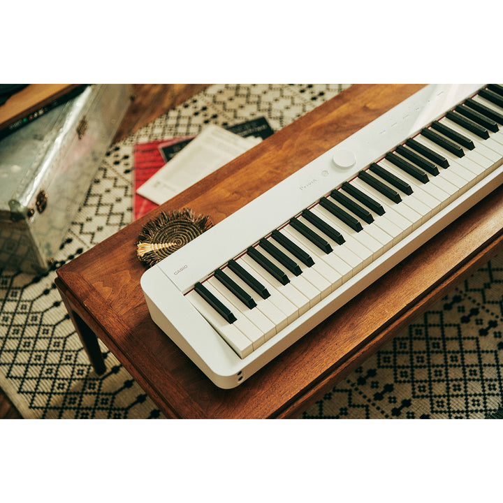 Casio PX-S1100 Digital 88-Key Piano w/ 18-Tones & Smart Scaled Action - White