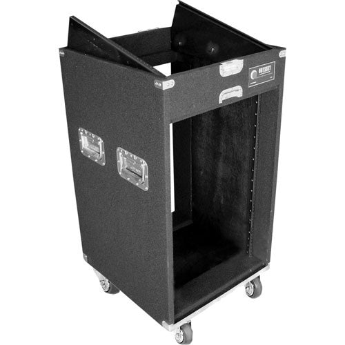 Odyssey CXP1116W Carpeted Console Rack Case {Black}