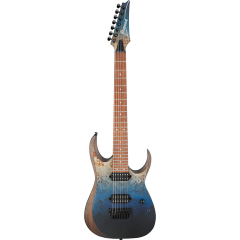 Ibanez RGD7521PB RGD Standard Electric Guitar - Deep Seafloor Fade Flat