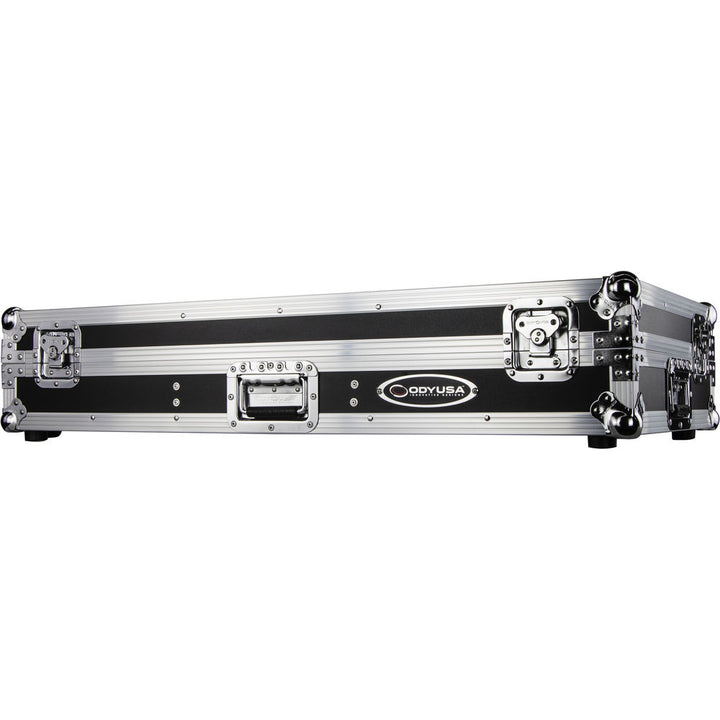 Odyssey FZ10CDJWXD Coffin Flight Case for 10” DJ Mixer & 2x Media Players - Silver and Black