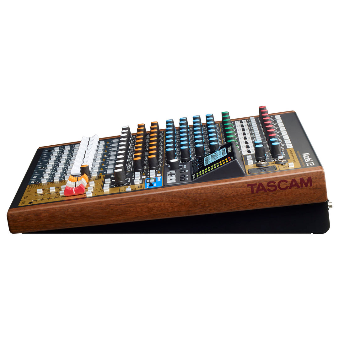TASCAM Model 12 ミキサー Tascam Model 12 All-In-One Production Mixer – Music City Canada