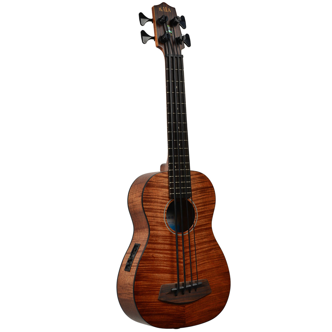 Kala KA-UBASS-EM-FS Acoustic Electric U-Bass Ukulele w/ Bag