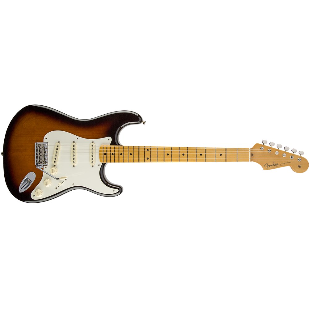 Fender Eric Johnson Stratocaster, Maple Fingerboard (2 Color Sunburst) Electric Guitar