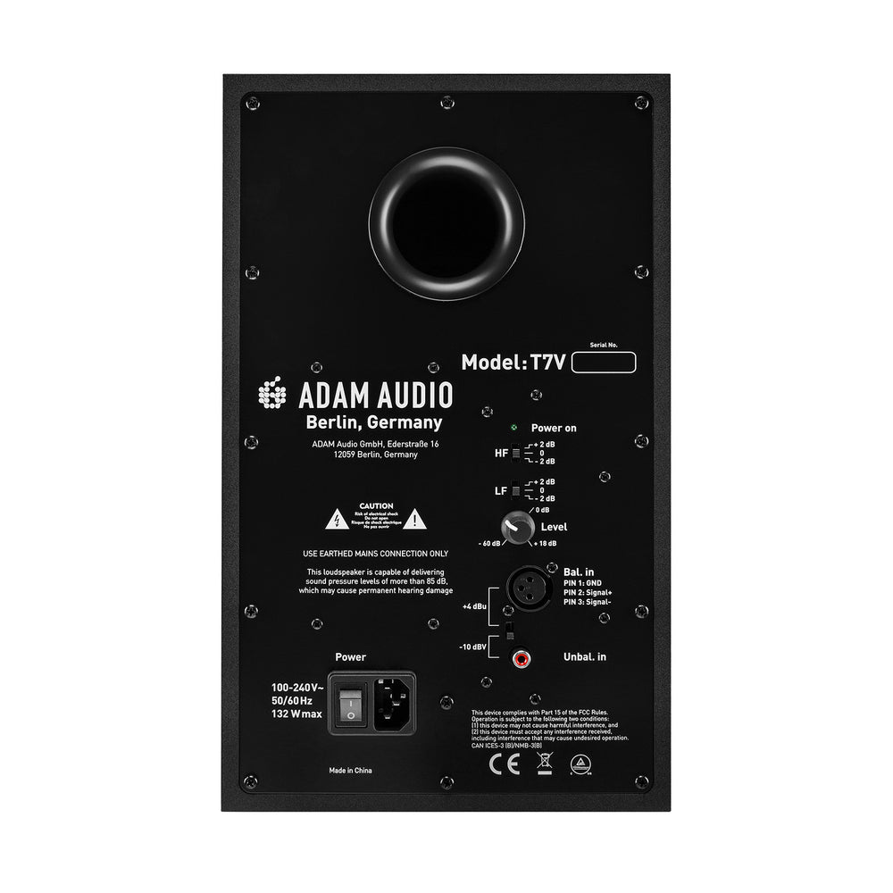 Adam T7V - Nearfield Monitor, 2 way w/7" Woofer - Music City Canada