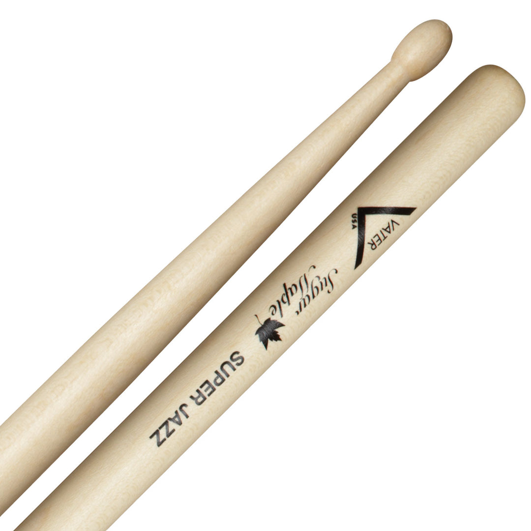 Vater VSMSJW - Vater Sugar Maple Super Jazz Wood Tip Drumsticks