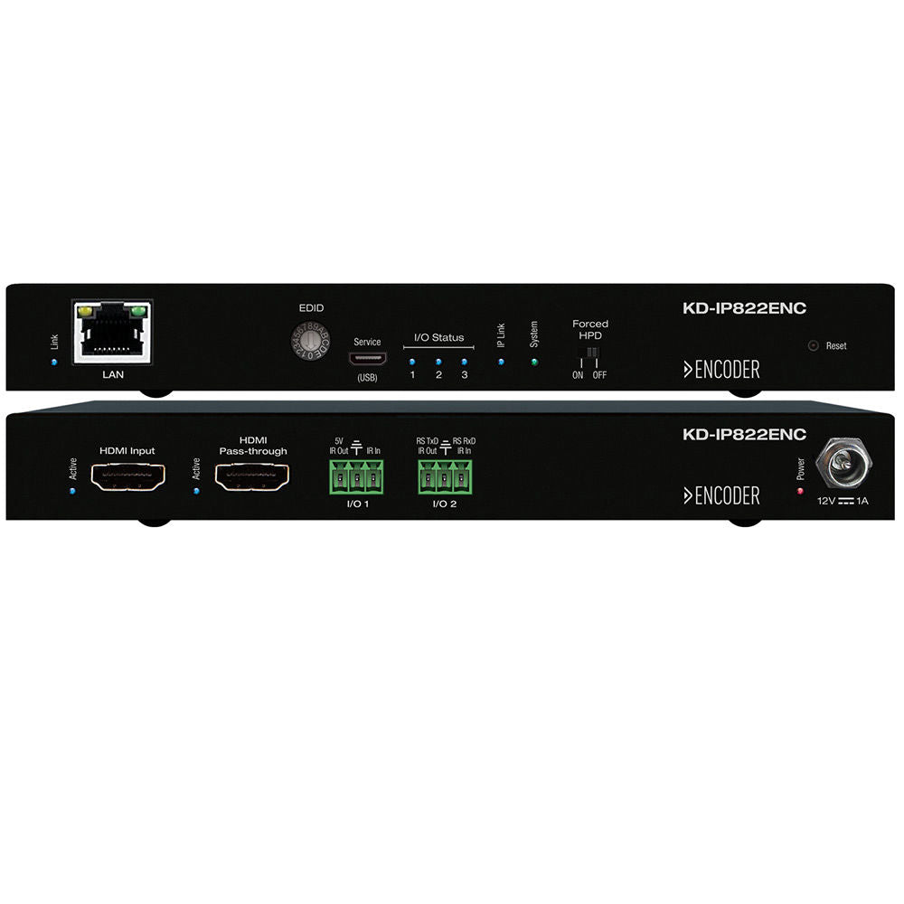 Key Digital KD-IP822ENC 4K Enterprise AV over IP Encoder