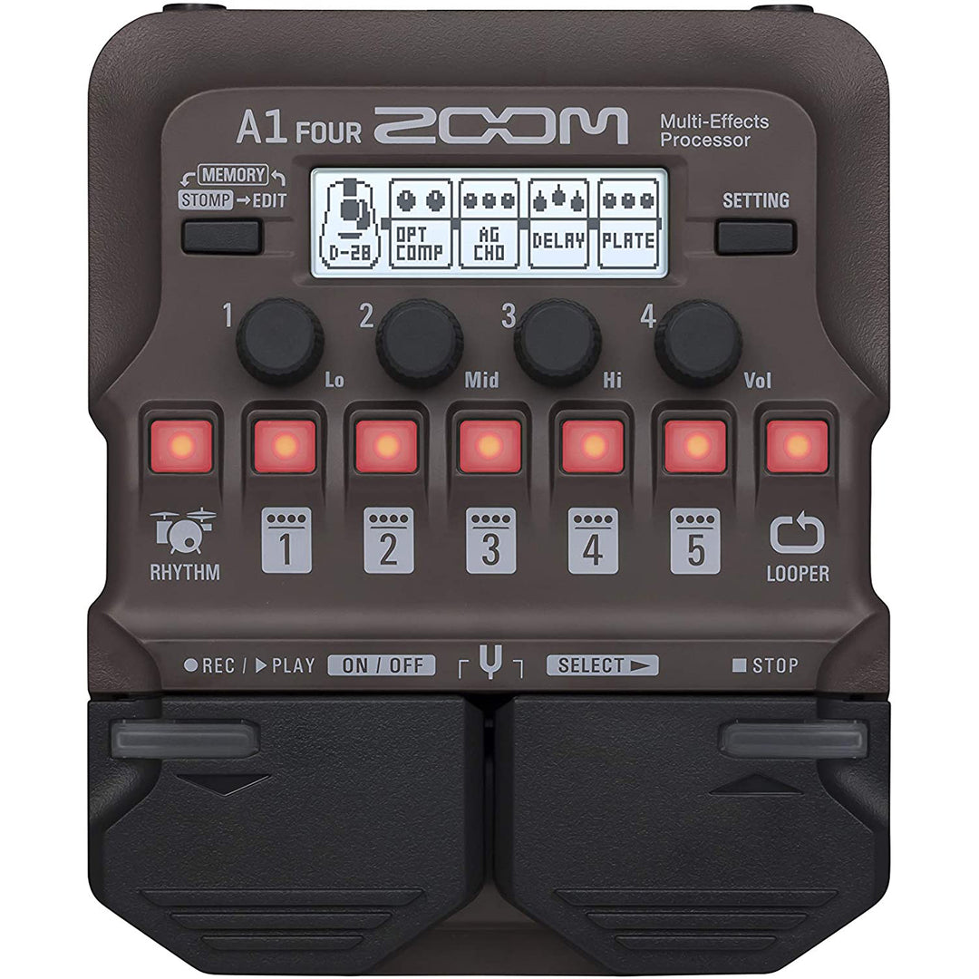 Zoom A1 FOUR Multi-Effects Pedal