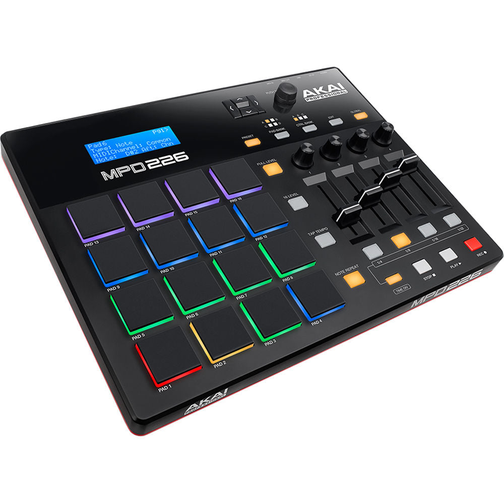 AKAI MPD226 MIDIパッドコントローラー Akai MPD226 USB MIDI Pad Controller – Music City Canada