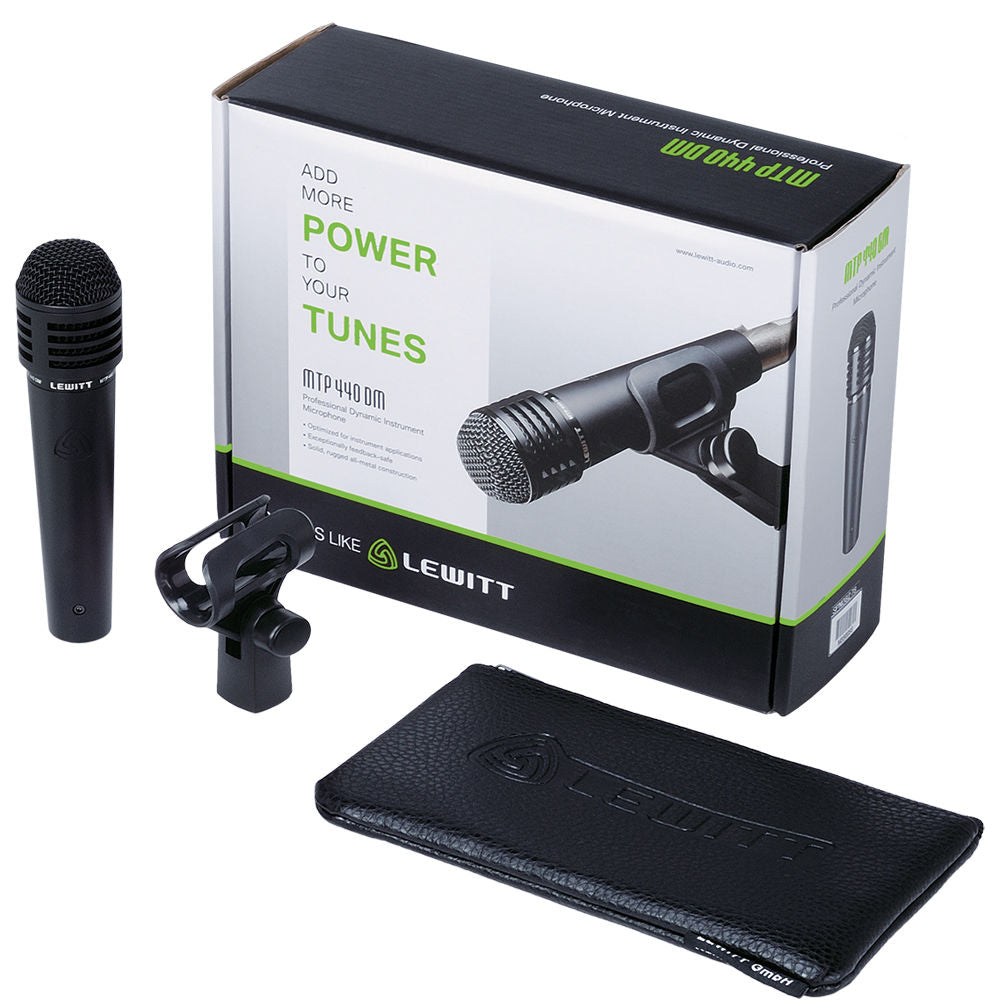 Lewitt MTP 440 DM Handheld Dynamic Microphone