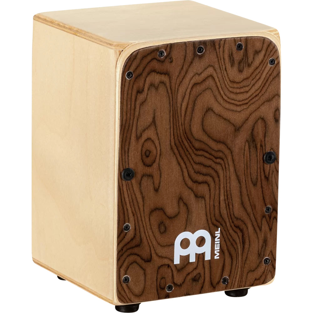 Meinl-MC1BW-Meinl Percussion Mini Cajon, Burl Wood