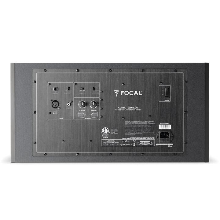 Focal Alpha Twin Black Evo Studio Reference Monitor