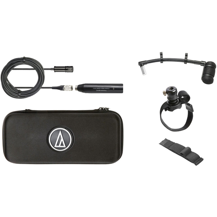 Audio-Technica ATM350 Cardioid Condenser Instrument Microphone 5” Gooseneck w/ Woodwind Mount
