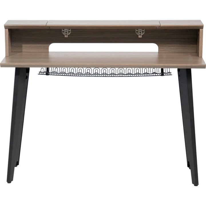 Gator Elite Furniture Series 61-Note Keyboard Table - Driftwood Gray