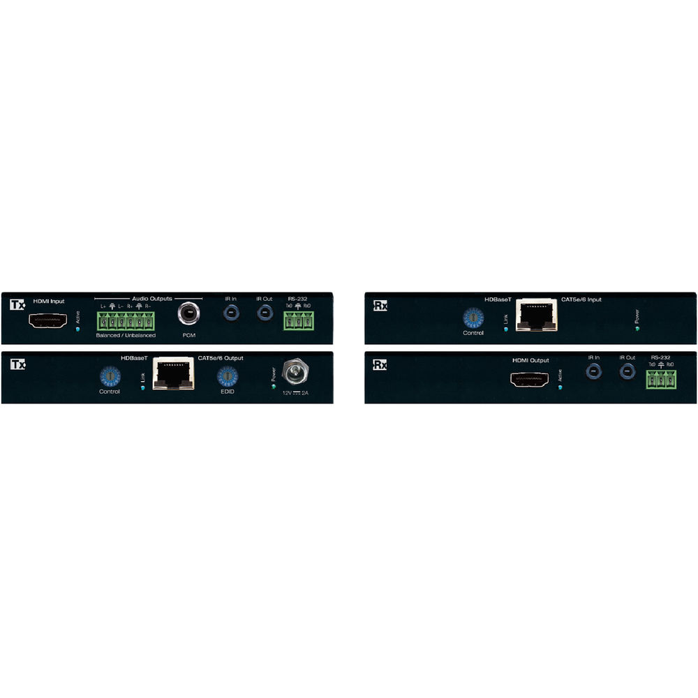 Key Digital KD-X422POA 4K POH/HDBaseT/HDMI with Audio De-Embedder Extenders (TX/RX KIT)