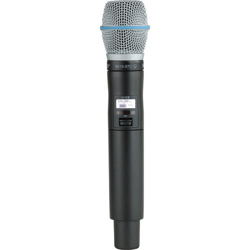 Shure ULXD2 Wireless Handheld Vocal Microphone Transmitter Beta 87C H50: 534 - 598 MHz
