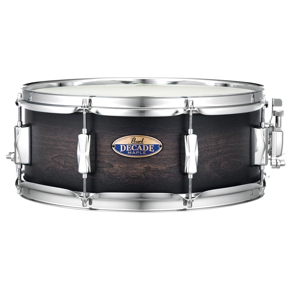 Pearl Decade Maple DMP1455SC 14" x 5.5" Snare Drum #262 Satin Black Burst