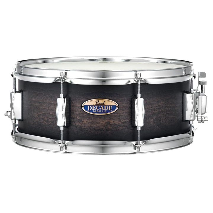 Pearl Decade Maple DMP1455SC 14" x 5.5" Snare Drum #262 Satin Black Burst