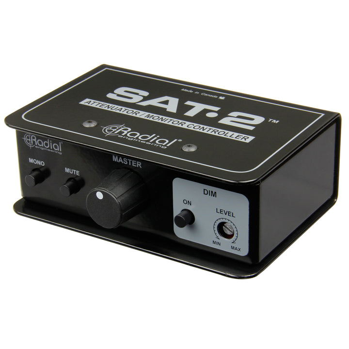Radial SAT-2 Stereo Monitor Controller and Audio Attenuator