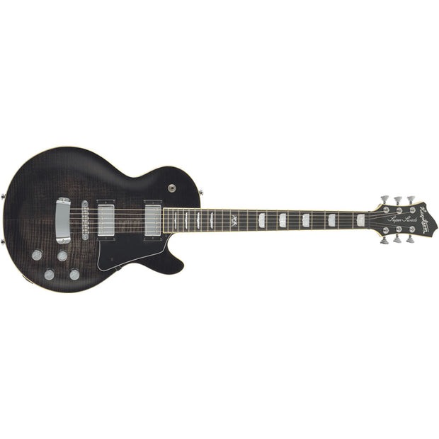 Hagstrom Super Swede MKIII 6-String Electric Guitar (C-51 Hag Deluxe case included) - Dark Storm