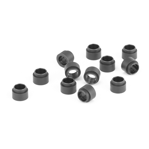 Fender Knob Spacer Bushings (12) - Black