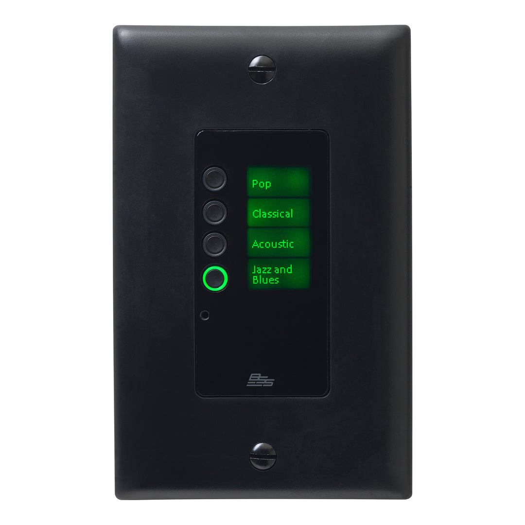 BSS EC-4B US (BLK) Ethernet Controller with 4 Buttons (Black - US)