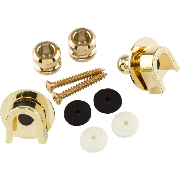 Fender Strap Locks - Gold