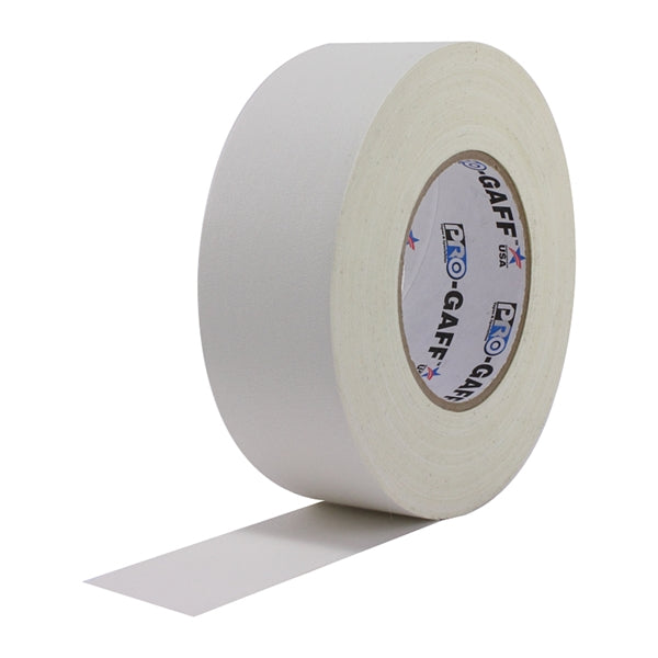 Pro Tape Pro Gaff 2”x55yd Matte Cloth Tape - White