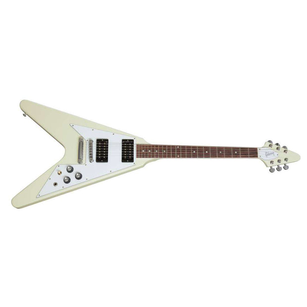 Gibson 70s Flying V Electric Guitar - Classic White