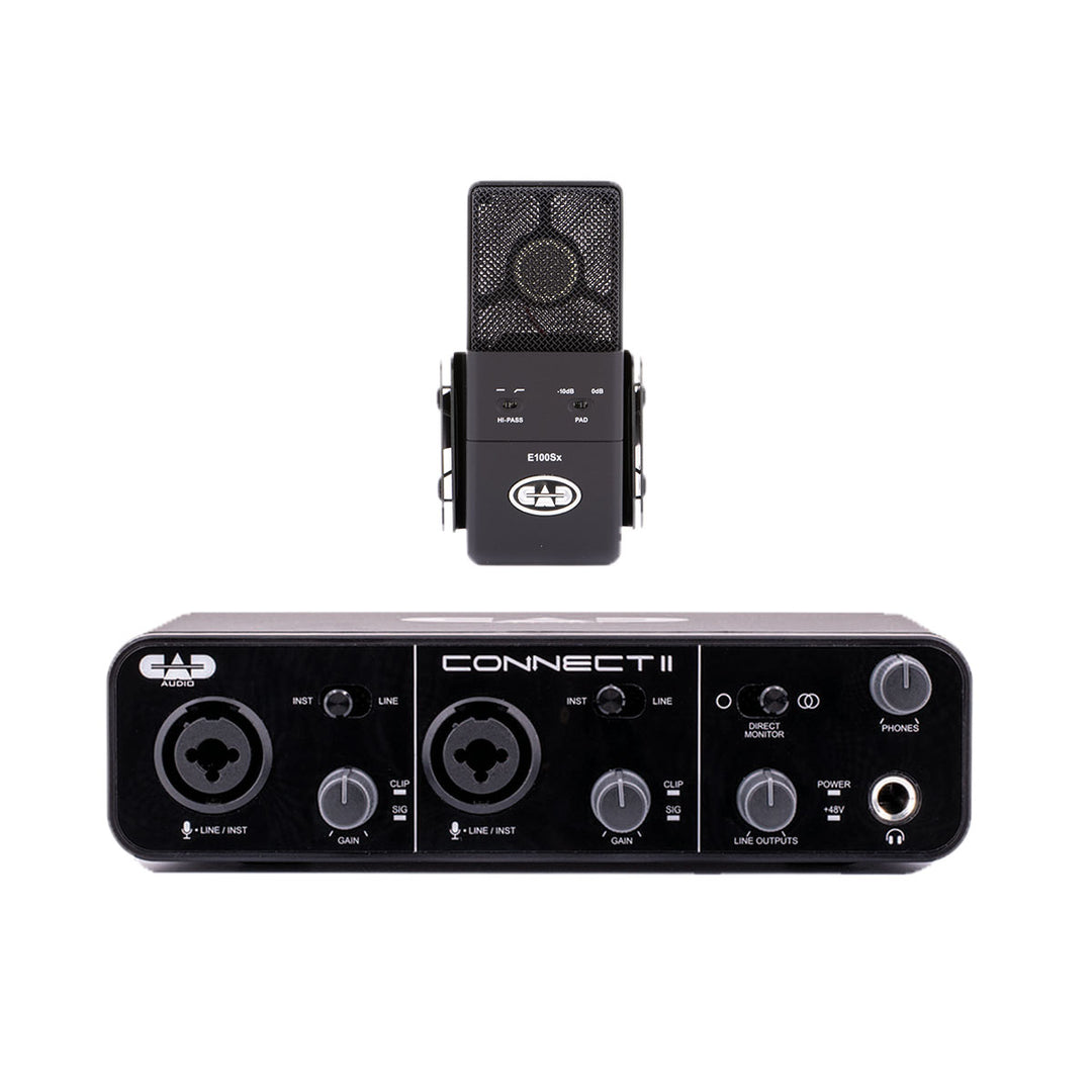 CAD Audio E100SP - Studio Pack (E100Sx & CX2)