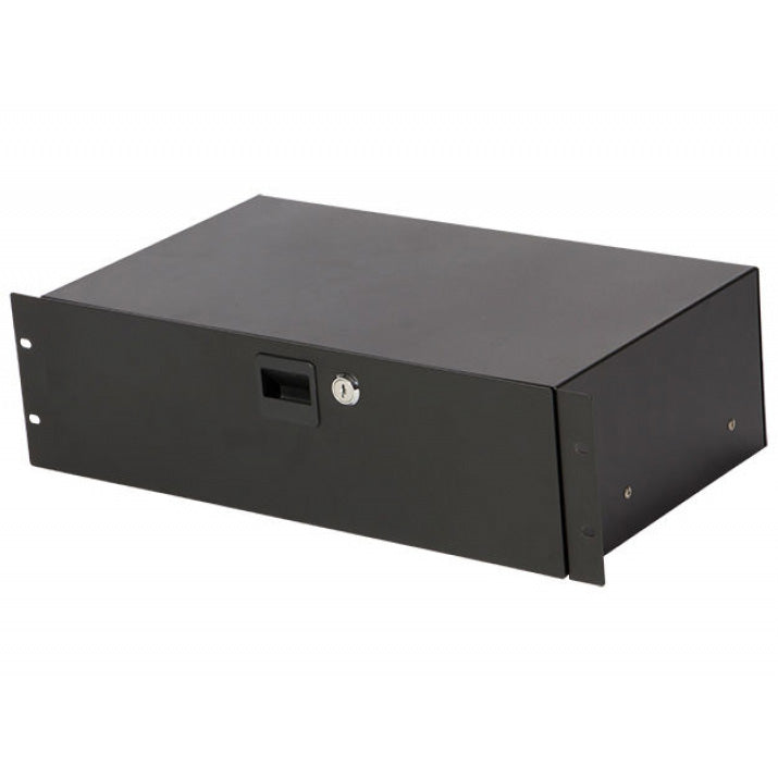 On-Stage RDLS3000 3U Locking Rack Drawer - Shallow