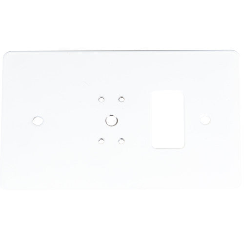 Listen Technologies LA-347-WH - Wall Box Mounting Plate (White)