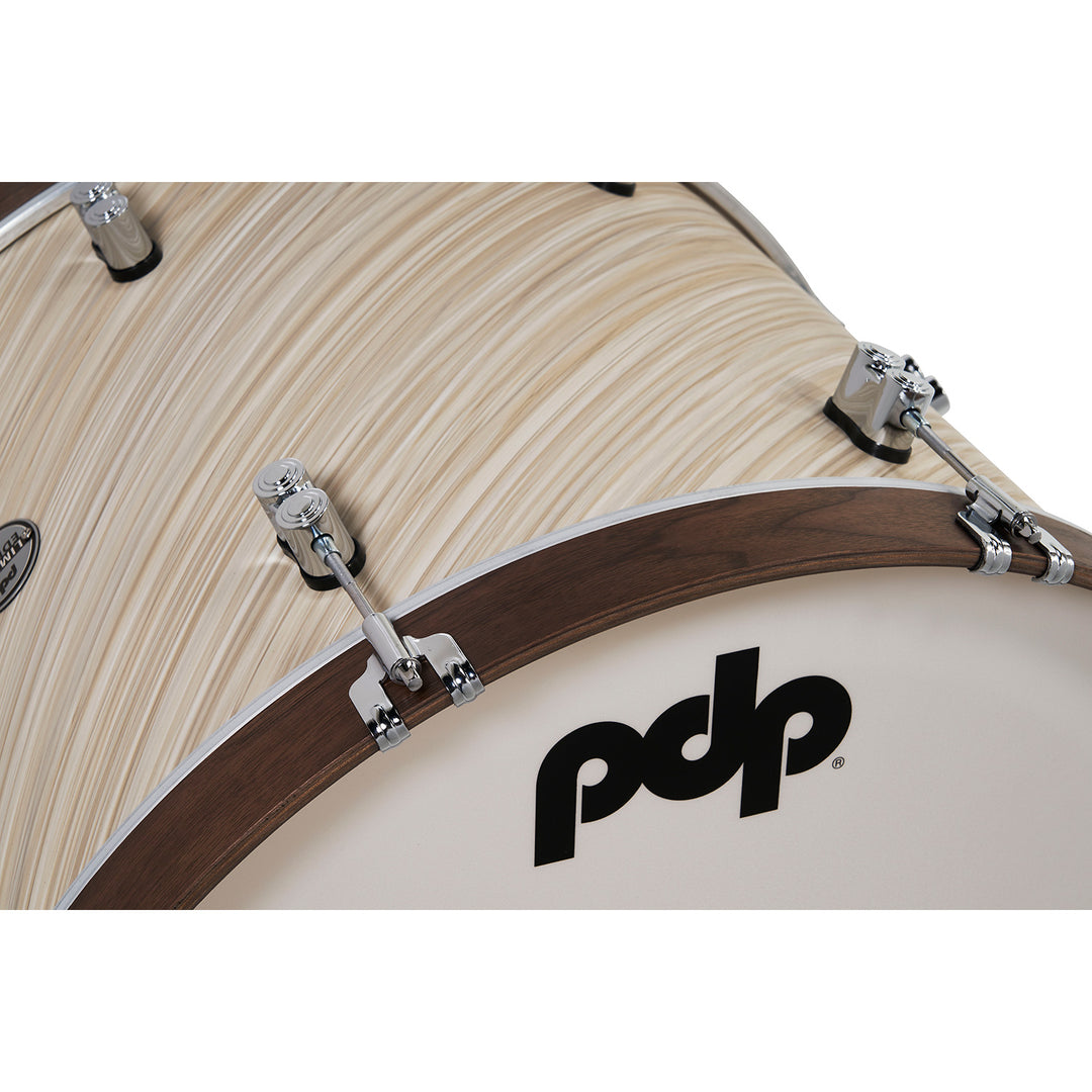 PDP LTD Twisted Ivory with Walnut Hoops Kit - 8x12, 16x16, 18x22