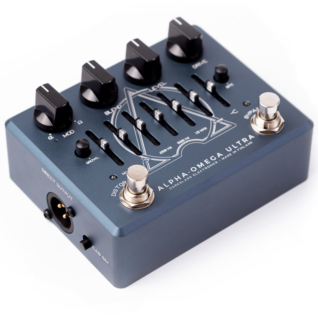 Darkglass Alpha Omega Ultra v2 Bass Preamplifier Pedal