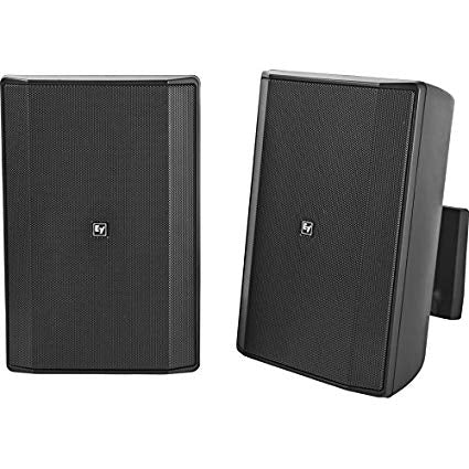 Electro-Voice EVID-S8.2B - 8” 80-Ohm Speaker (Pair) - Black