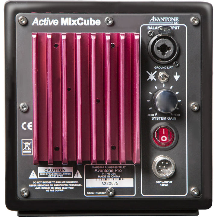 Avantone Pro MixCubes Full-Range Mini Reference Monitor Active (Single) - Black