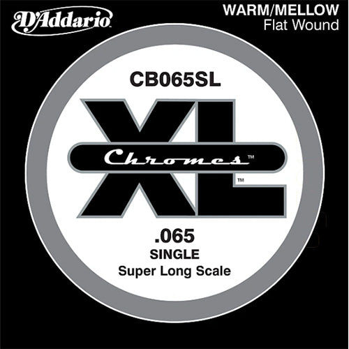 D'Addario CB065SL - SINGLE  BASS CHROMES 065 SL