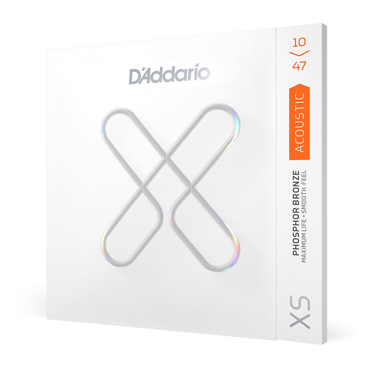 D'Addario XSAPB1047 Acoustic Phosphor Bronze Guitar Strings - Extra Light 10-47
