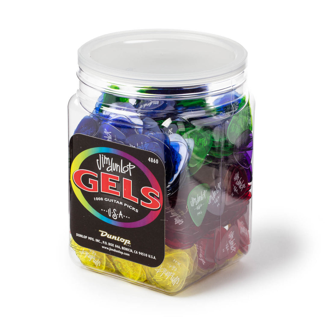 Dunlop 4860 Jar Of Picks (1008) L-Ml-M-H-Xh