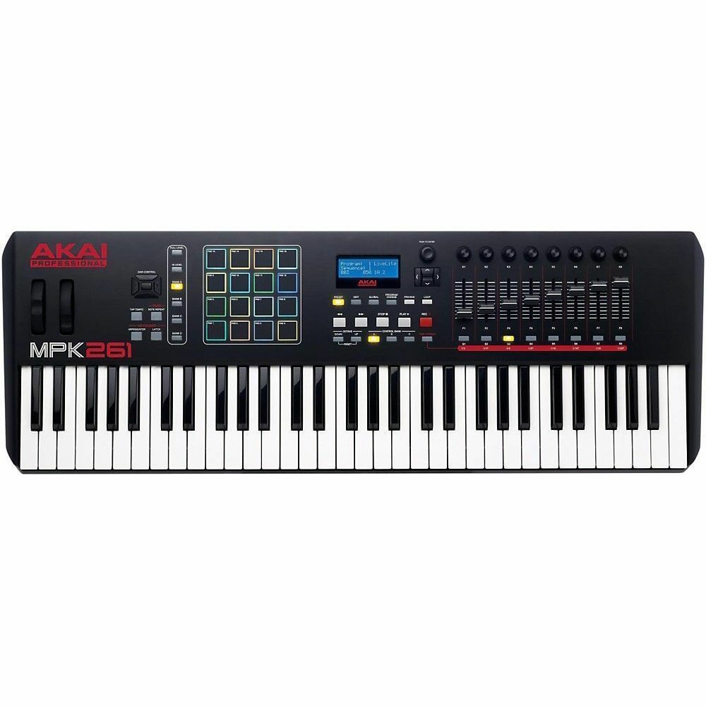 Akai MPK261 USB MIDI Keyboard Controller w/ Pads - Music City Canada