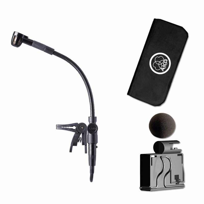 AKG C519M Mini Clamp Gooseneck Instrument Microphone